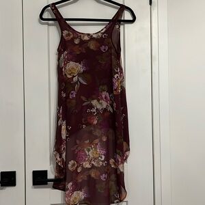 Decree Floral Sheer Tank Top